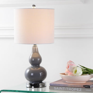 Anya 20.5" Mini Glass LED Table Lamp - JONATHAN Y